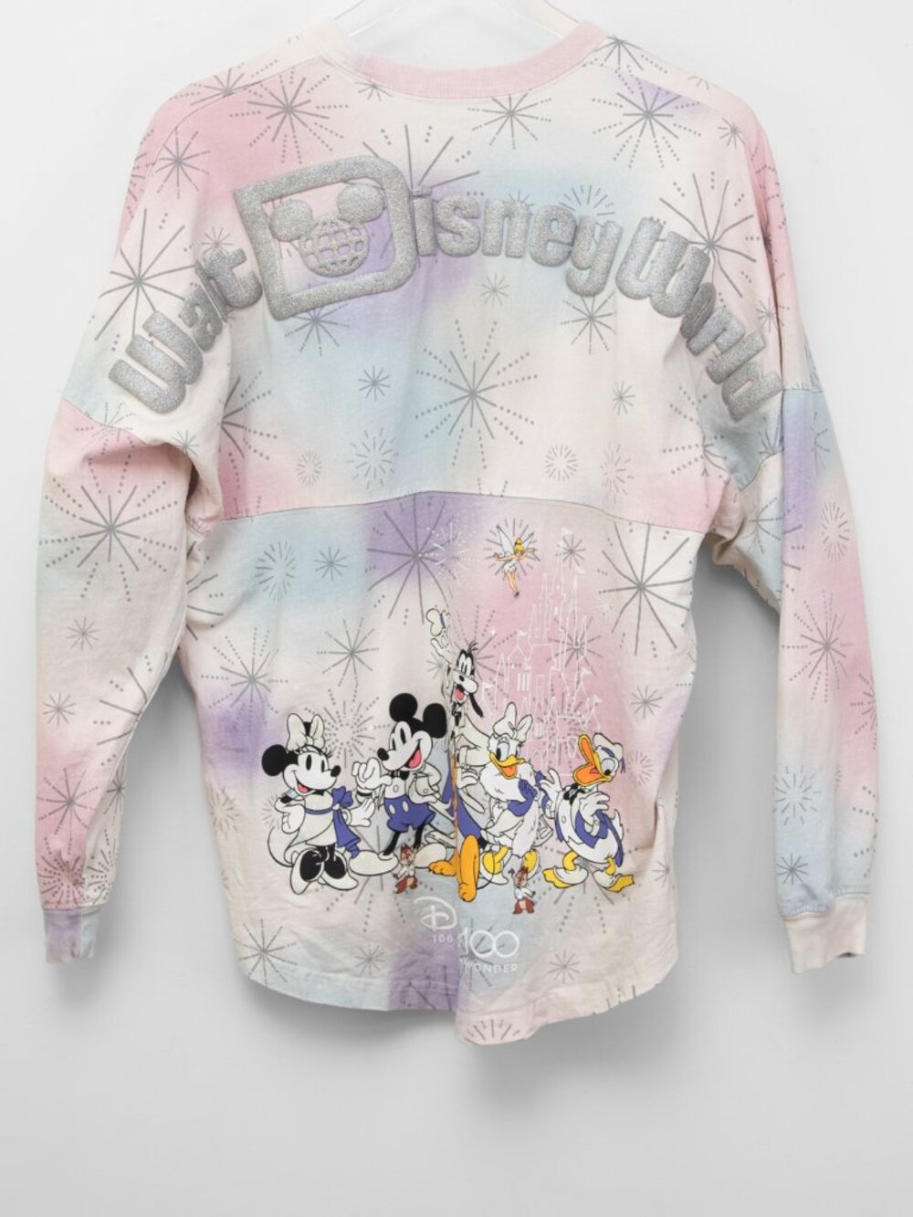Disney World Disney100 Years of Wonder Mickey & Friends Spirit Jersey Size Small
